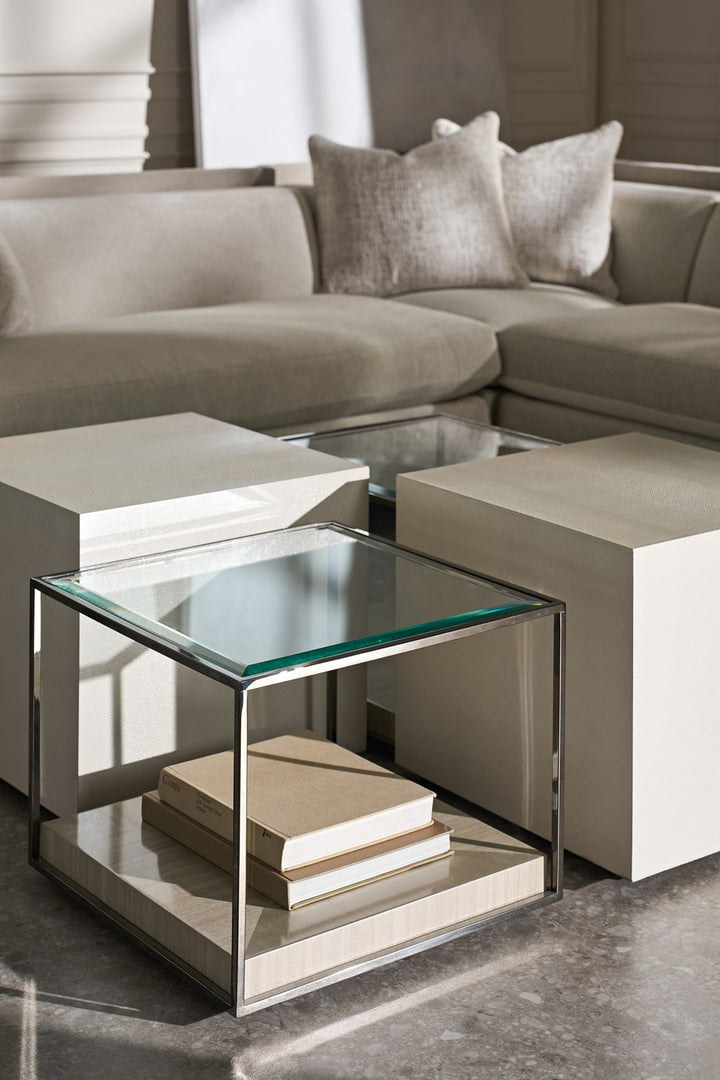 Caracole  Tuxedo Modulsofa Eckelement  UPH-423-WE1-B von instylior