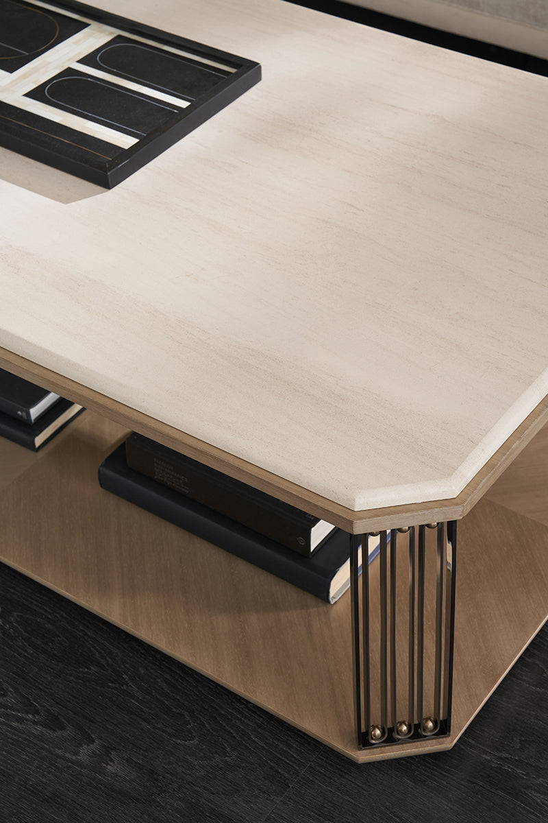 Caracole Alloy Couchtisch   CLA-423-401 von Instylior