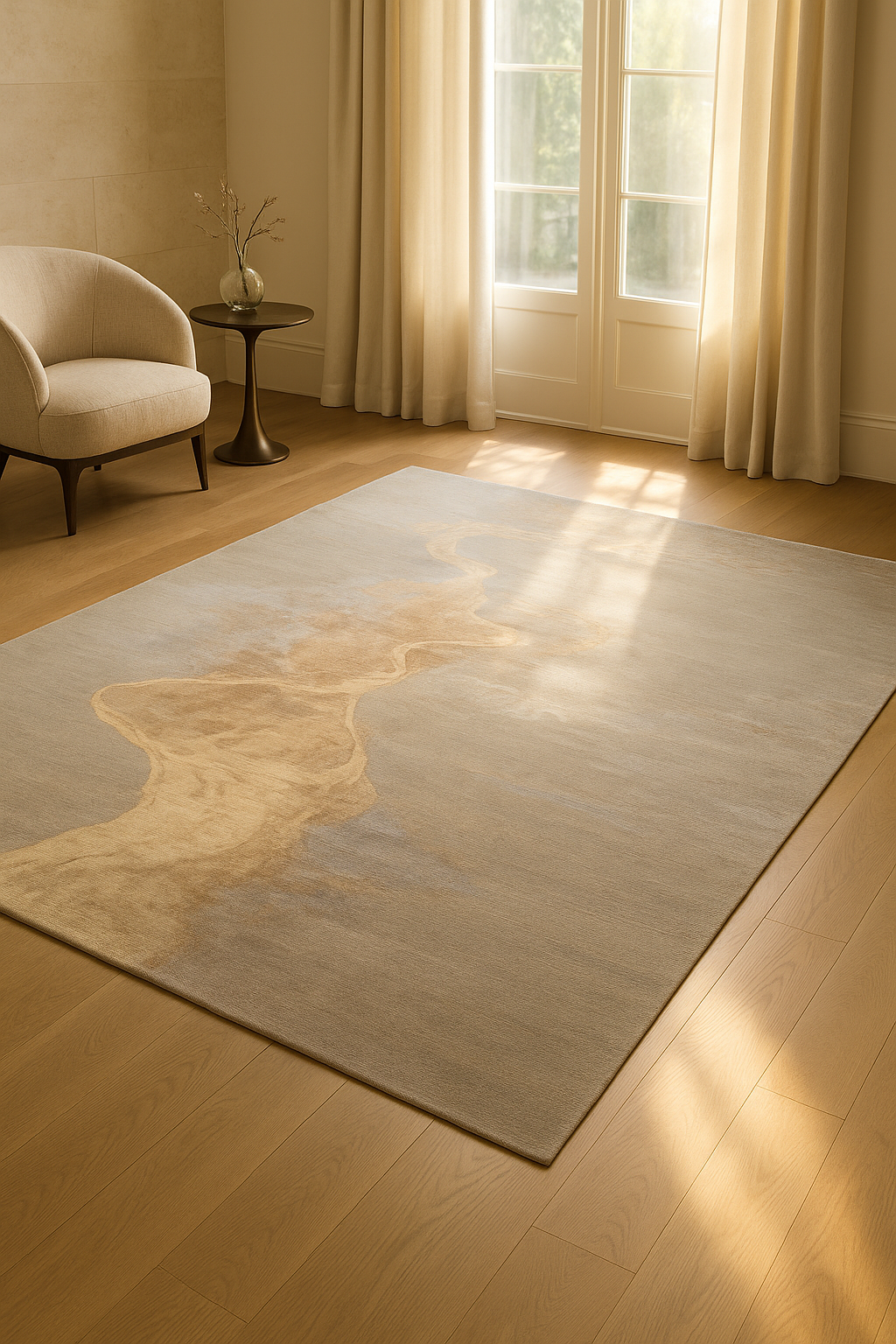 Christopher Guy handmade rectangular rug 47-0048 size (A) from Instylior