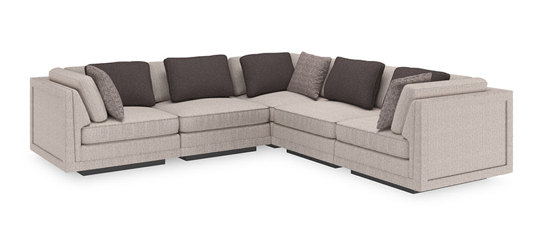 Caracole  Fusion Eckelement Modulsofa  M050-017-CR1-A von instylior