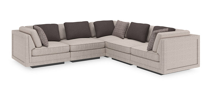 Caracole  Fusion Eckelement Modulsofa  M050-017-CR1-A von instylior