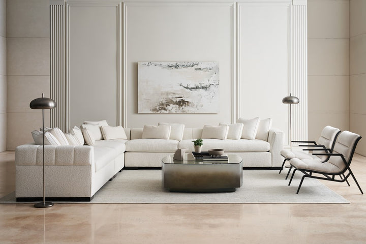 Caracole side panel right modular sofa M100-419-RL1-B from Instylior