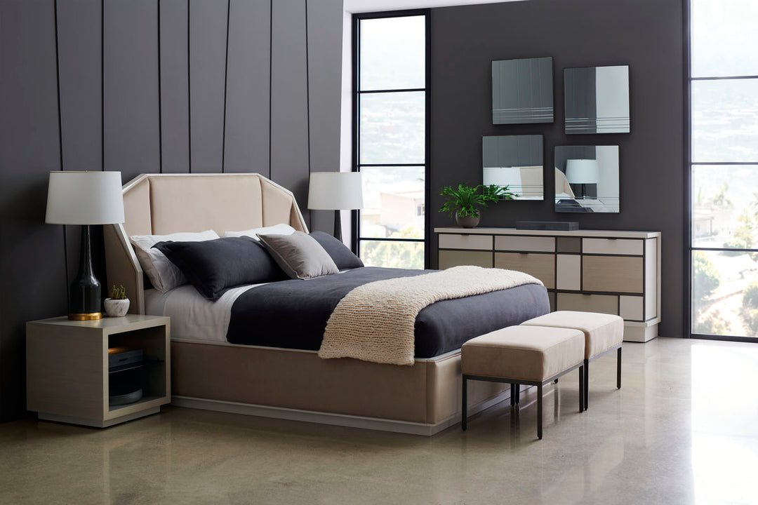 Caracole bed queen size M123-420-101 from Instylior