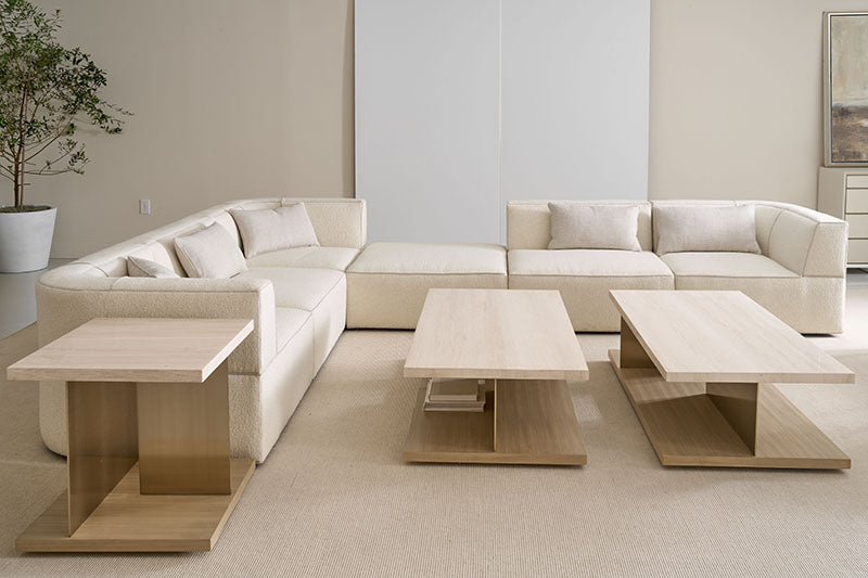 Caracole  Marbella Eckelement Modulsofa  M150-023-WE1-B von instylior