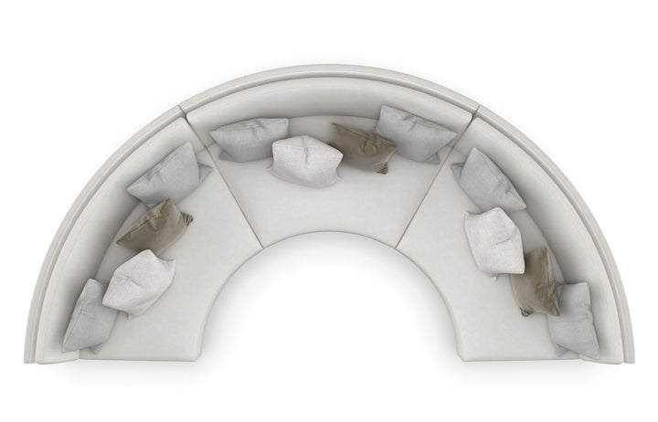 Caracole Deep Retreat Modular Sofa Mittelelement  UPH-021-AH1-A von Instylior