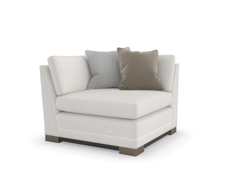 Caracole Deep Retreat Modular Sofa Eckelement   UPH-021-CR1-A von Instylior