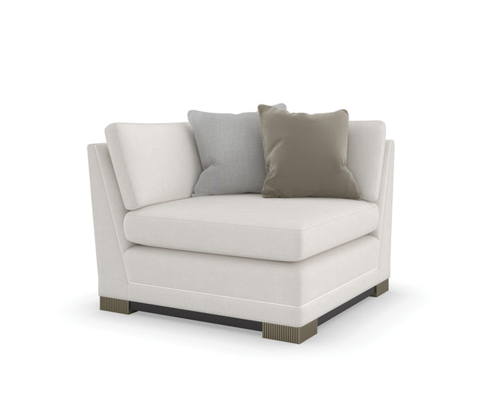 Caracole Deep Retreat Modular Sofa Eckelement   UPH-021-CR1-A von Instylior