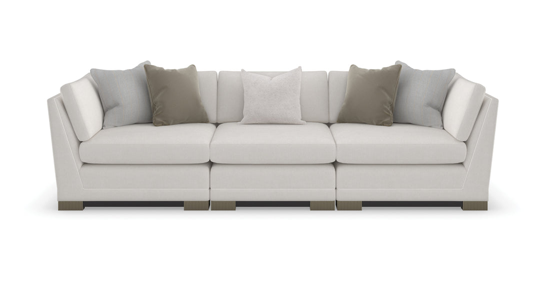 Caracole Deep Retreat Modular Sofa Eckelement   UPH-021-CR1-A von Instylior