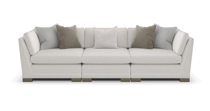 Caracole Deep Retreat Modular Sofa Eckelement   UPH-021-CR1-A von Instylior