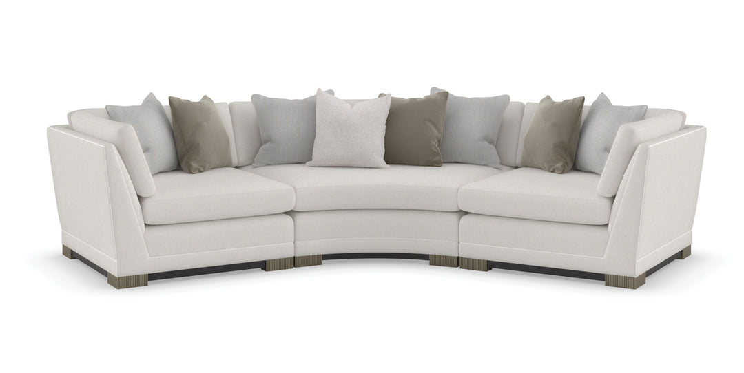 Caracole Deep Retreat Modular Sofa Eckelement   UPH-021-CR1-A von Instylior