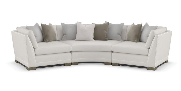 Caracole Deep Retreat Modular Sofa Eckelement   UPH-021-CR1-A von Instylior