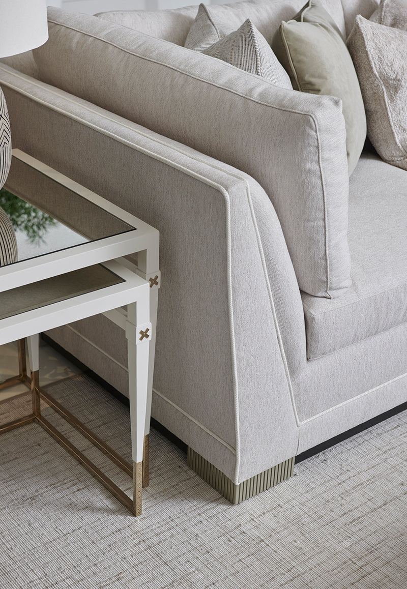 Caracole Deep Retreat Modular Sofa Eckelement   UPH-021-CR1-A von Instylior