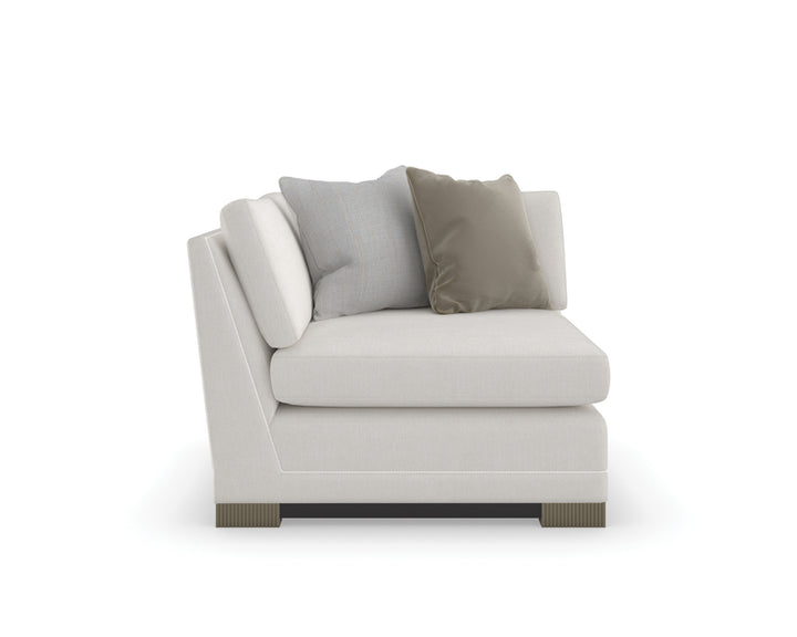 Caracole Deep Retreat Modular Sofa Eckelement   UPH-021-CR1-A von Instylior