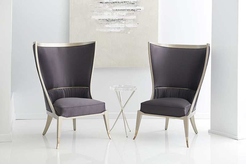 Caracole Pop Your Collar Sessel   UPH-418-033-A von Instylior