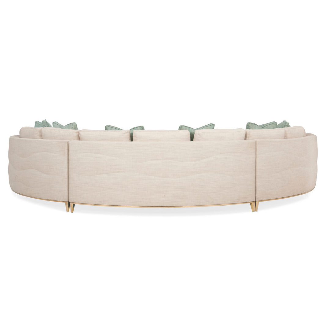 Caracole Under Currents modular sofa middle section UPH-419-WE2-A from Instylior
