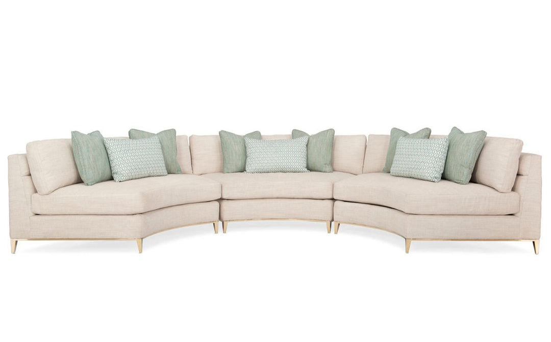 Caracole Under Currents modular sofa middle section UPH-419-WE2-A from Instylior