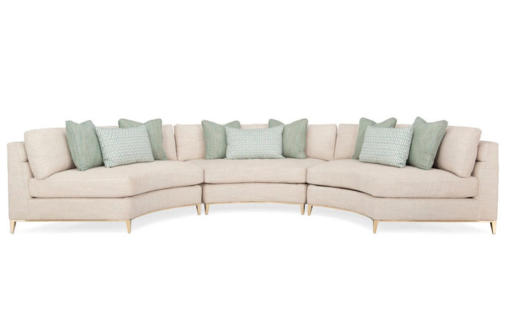 Caracole Under Currents modular sofa middle section UPH-419-WE2-A from Instylior