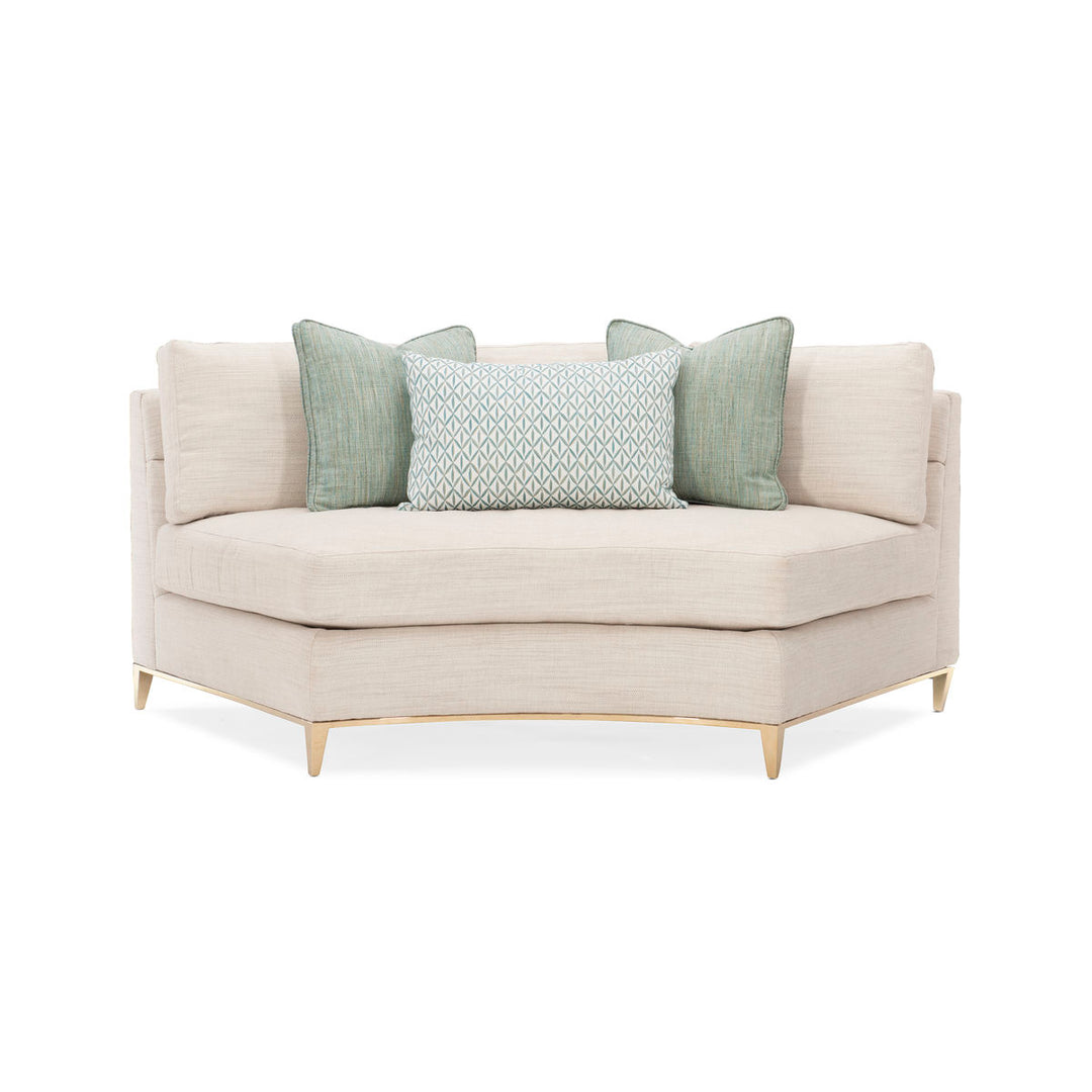 Caracole Under Currents modular sofa middle section UPH-419-WE2-A from Instylior