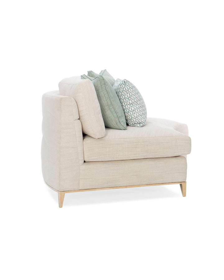 Caracole Under Currents modular sofa middle section UPH-419-WE2-A from Instylior