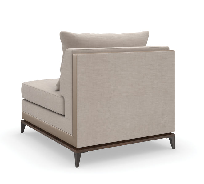 Caracole Archipelago Armless Chair Modulsofa   UPH-422-AC1-A von Instylior