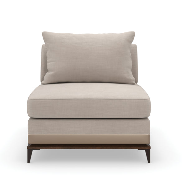 Caracole Archipelago Armless Chair Modulsofa   UPH-422-AC1-A von Instylior