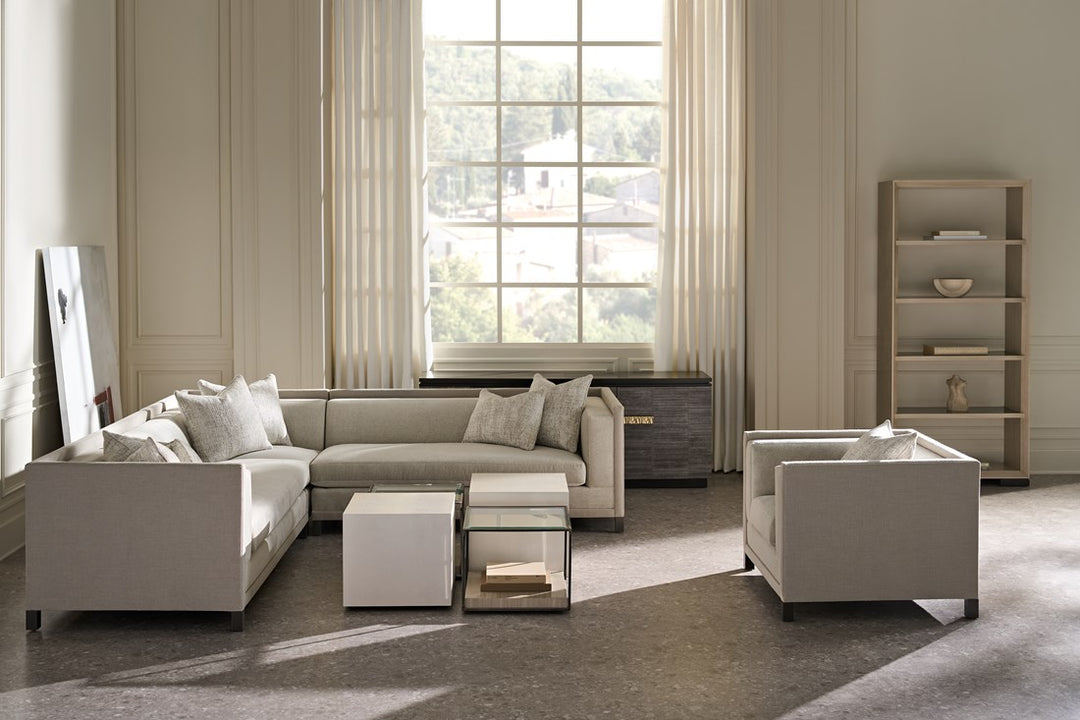 Caracole  Tuxedo Modulsofa Eckelement  UPH-423-WE1-B von instylior