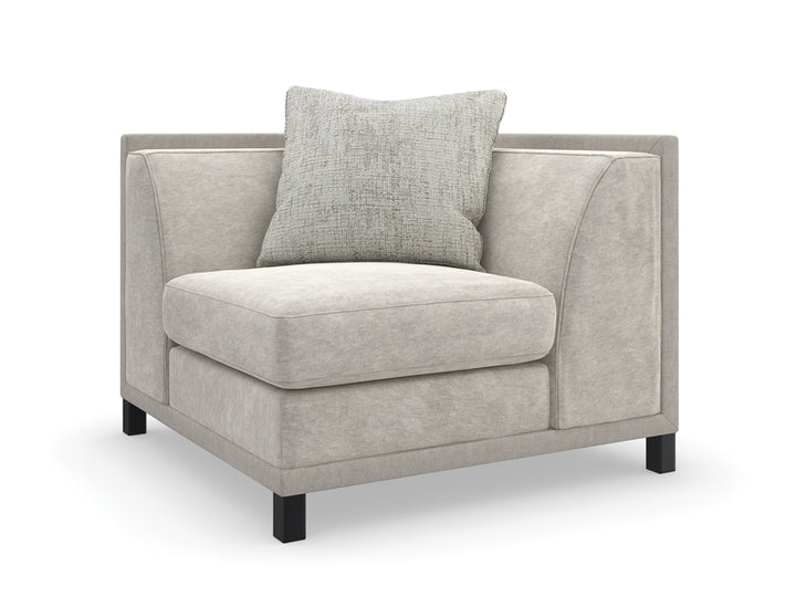 Caracole  Tuxedo Modulsofa Eckelement  UPH-423-WE1-B von instylior