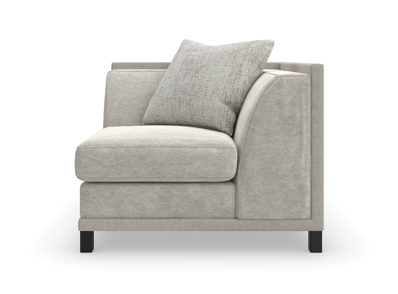 Caracole  Tuxedo Modulsofa Eckelement  UPH-423-WE1-B von instylior