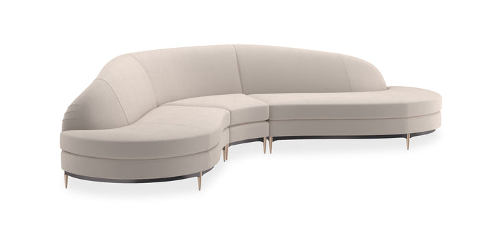 Caracole  Three'S Company Chaise  Modulsofa Links UPH-424-LH1 von instylior