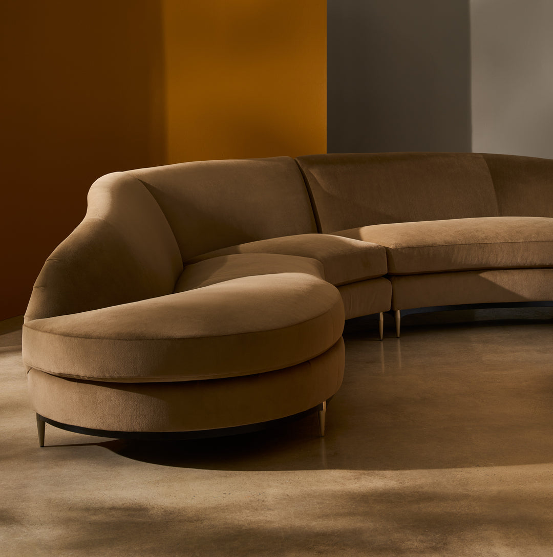 Caracole  Three'S Company Chaise  Modulsofa Links UPH-424-LH1 von instylior