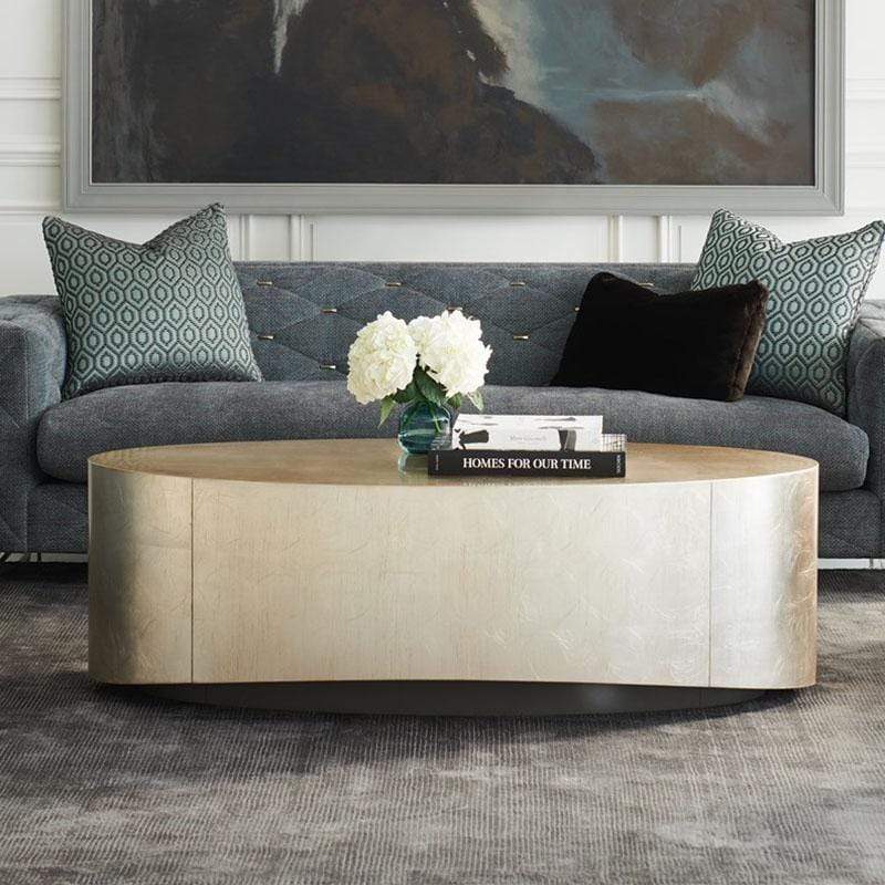 Caracole Come Oval Here! Coffee table TRA-COCTAB-012 from Instylior