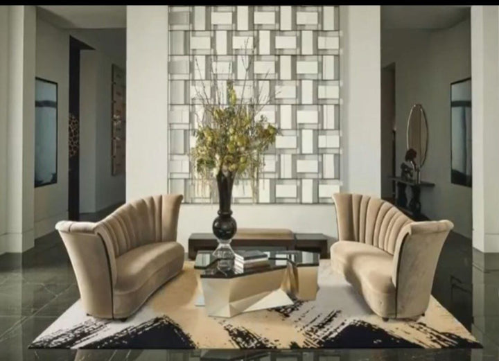 Christopher Guy handgearbeiteter Teppich quadratisch 47-0088 Größe (A) von Instylior Teppich quadratisch Christopher Guy