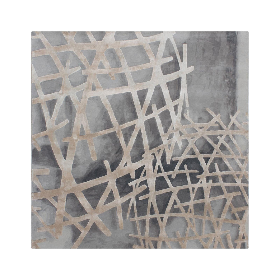 Christopher Guy handgearbeiteter Teppich quadratisch 47-0100 Größe (A) von Instylior Teppich quadratisch Christopher Guy