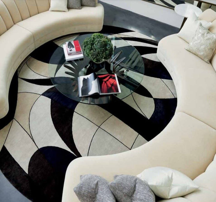 Christopher Guy handgearbeiteter Teppich rechteckig 47-0001 Größe (A) von Instylior Teppich rechteckig Christopher Guy