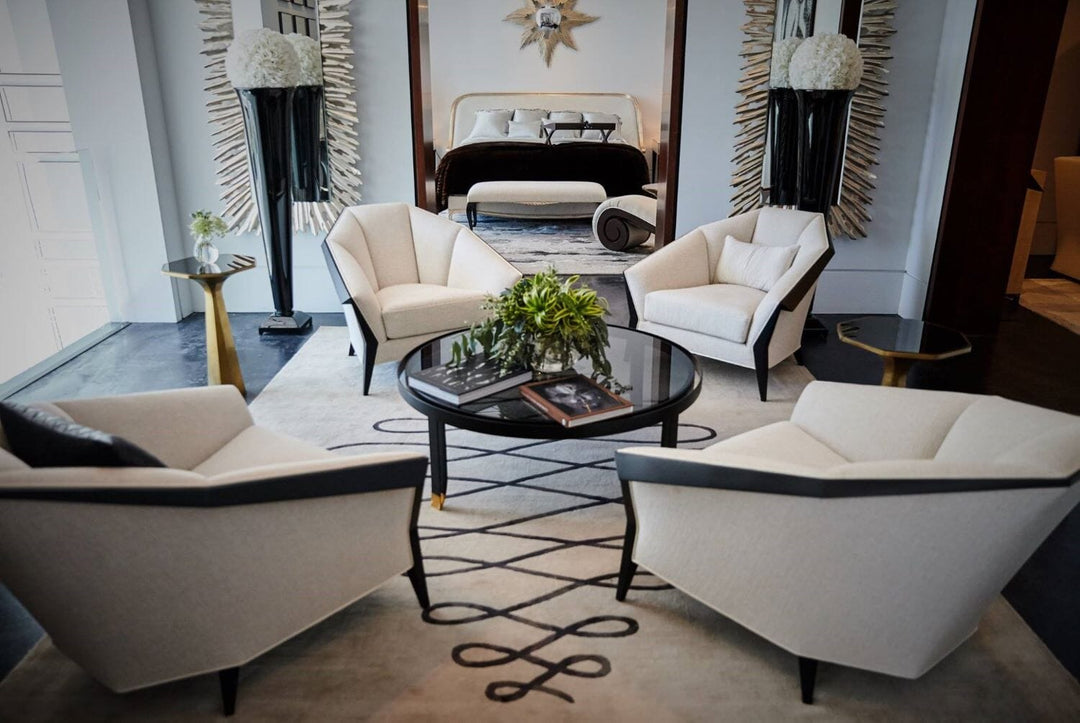 Christopher Guy handgearbeiteter Teppich rechteckig 47-0010 Größe (A) von Instylior Teppich rechteckig Christopher Guy