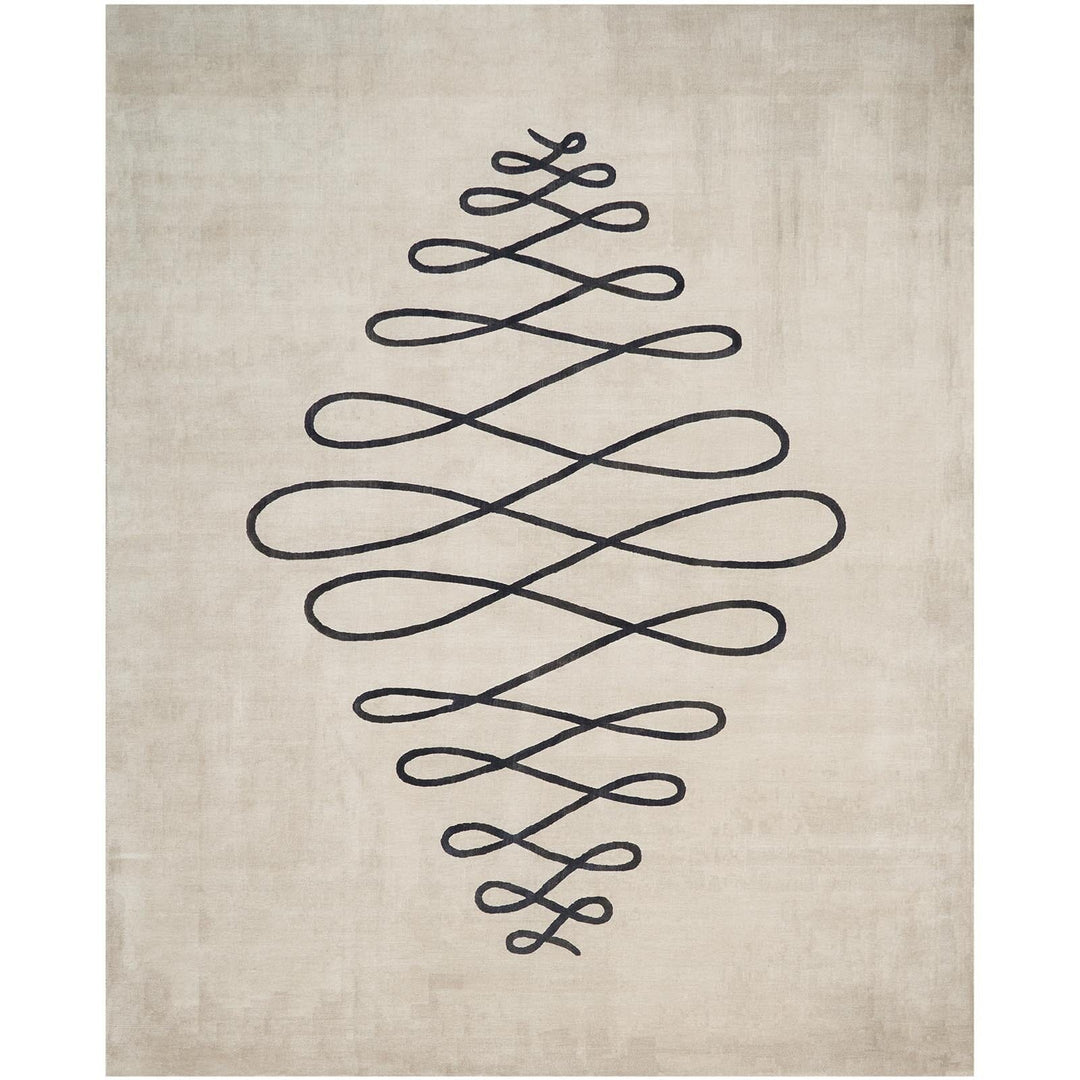 Christopher Guy handgearbeiteter Teppich rechteckig 47-0010 Größe (A) von Instylior Teppich rechteckig Christopher Guy