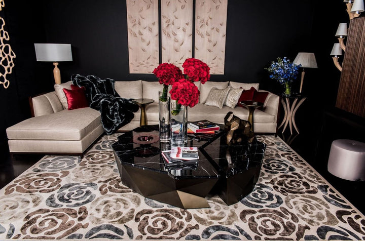 Christopher Guy handgearbeiteter Teppich rechteckig 47-0016 Größe (A) von Instylior Teppich rechteckig Christopher Guy