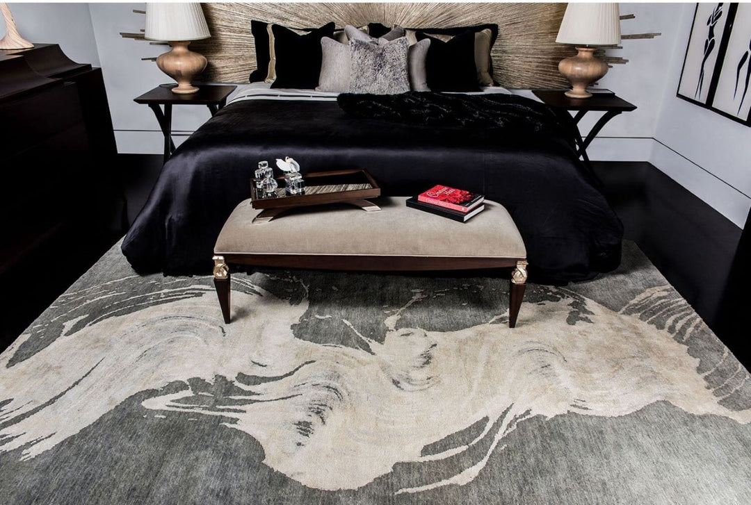 Christopher Guy handgearbeiteter Teppich rechteckig 47-0034 Größe (A) von Instylior Teppich rechteckig Christopher Guy