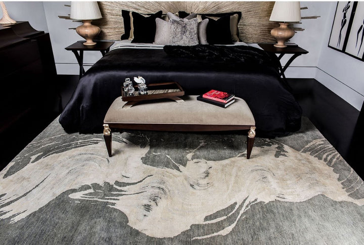 Christopher Guy handgearbeiteter Teppich rechteckig 47-0034 Größe (A) von Instylior Teppich rechteckig Christopher Guy