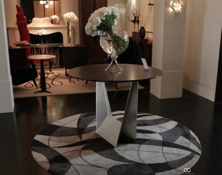 Christopher Guy handgearbeiteter Teppich rund 47-0003 Größe (A) von Instylior Teppich rund Christopher Guy