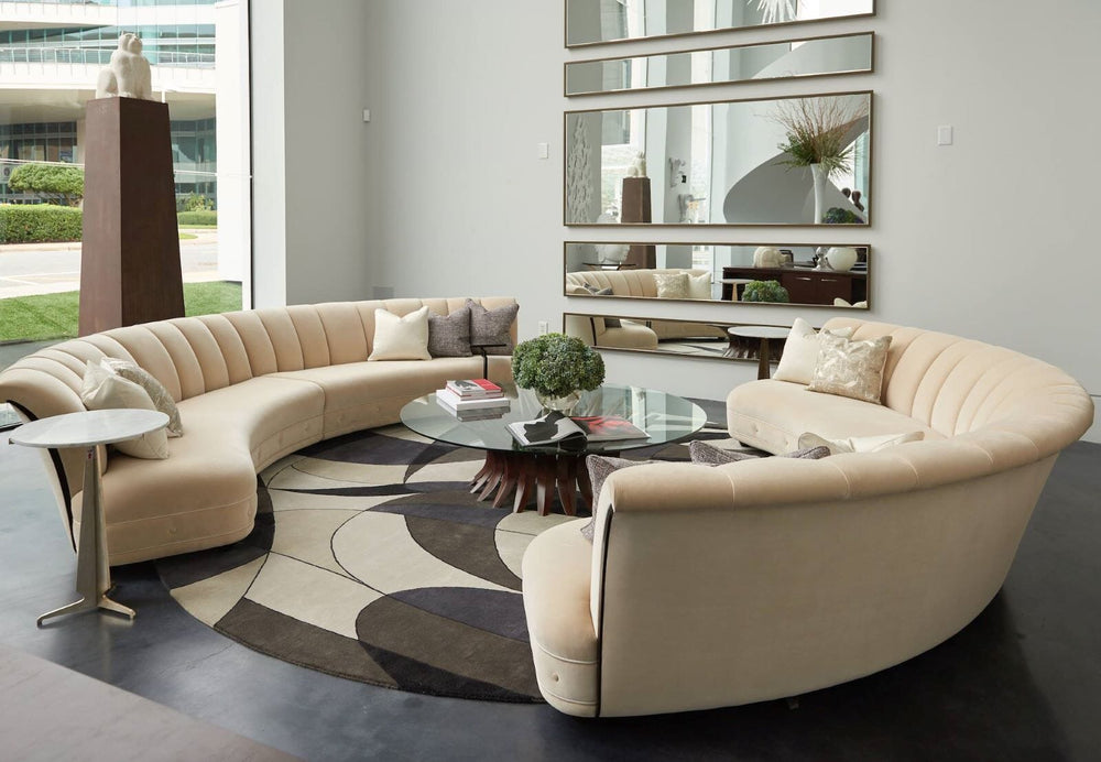 Christopher Guy handgearbeiteter Teppich rund 47-0003 Größe (A) von Instylior Teppich rund Christopher Guy