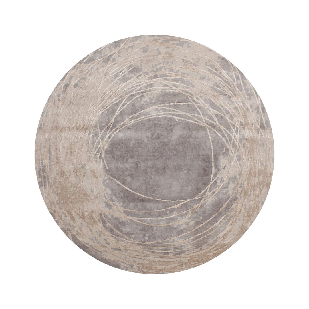 Christopher Guy handgearbeiteter Teppich rund 47-0095 Größe (A) von Instylior Teppich rund Christopher Guy