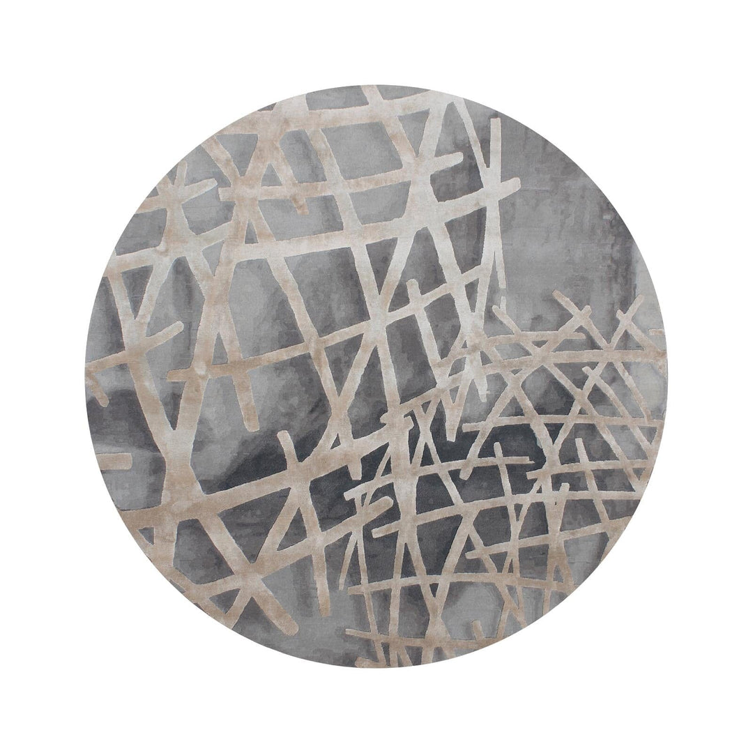 Christopher Guy handgearbeiteter Teppich rund 47-0101 Größe (A) von Instylior Teppich rund Christopher Guy