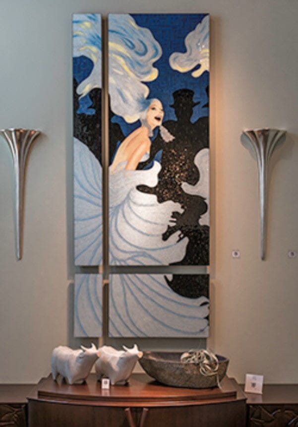 Christopher Guy handgearbeitetes Mosaik 46-0289 von Instylior Mosaike Christopher Guy