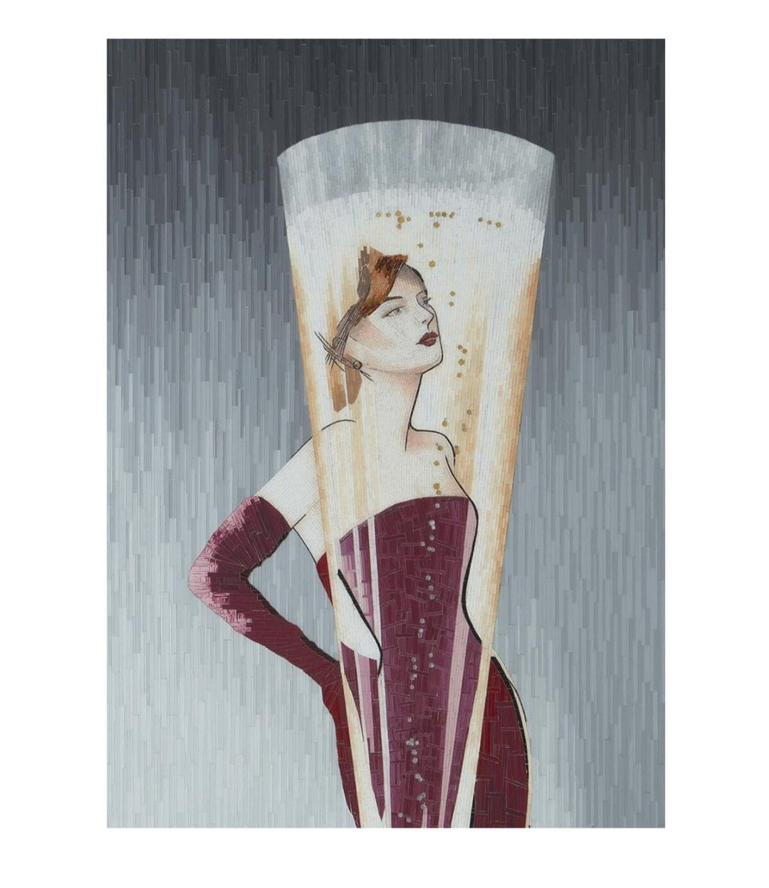 Christopher Guy handgearbeitetes Mosaik 46-0629 Größe (A) von Instylior Mosaike Christopher Guy