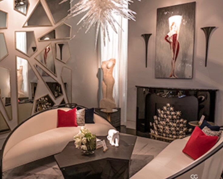 Christopher Guy handgearbeitetes Mosaik 46-0629 Größe (A) von Instylior Mosaike Christopher Guy