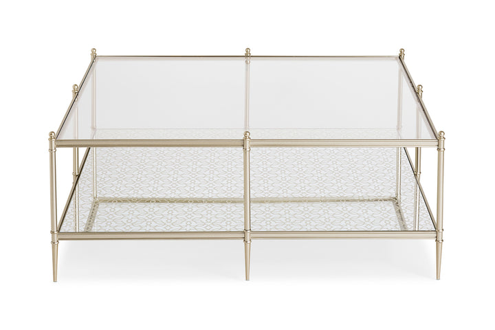 Caracole Perfectly Square Couchtisch   CLA-019-4013 von Instylior