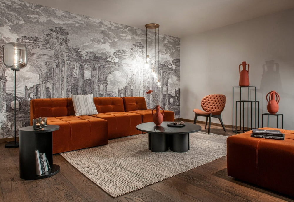 Dôme Deco Paxton Stehlampe L2-G2 / BLA von instylior Stehlampen Dôme Deco