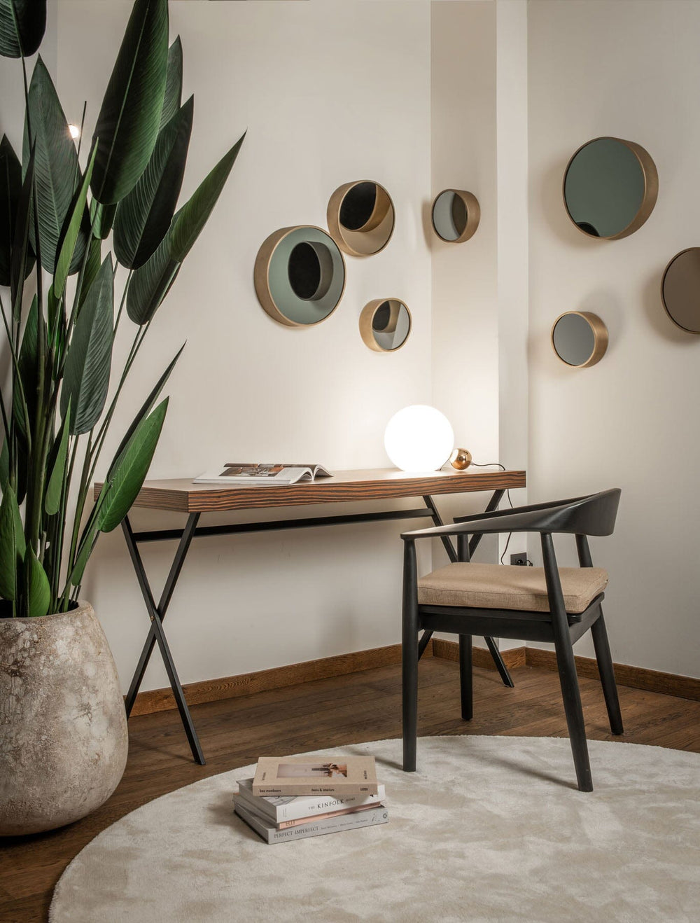 Dôme Deco Porro Tischlampe LI2-G2/GO von instylior Tischlampen Dôme Deco