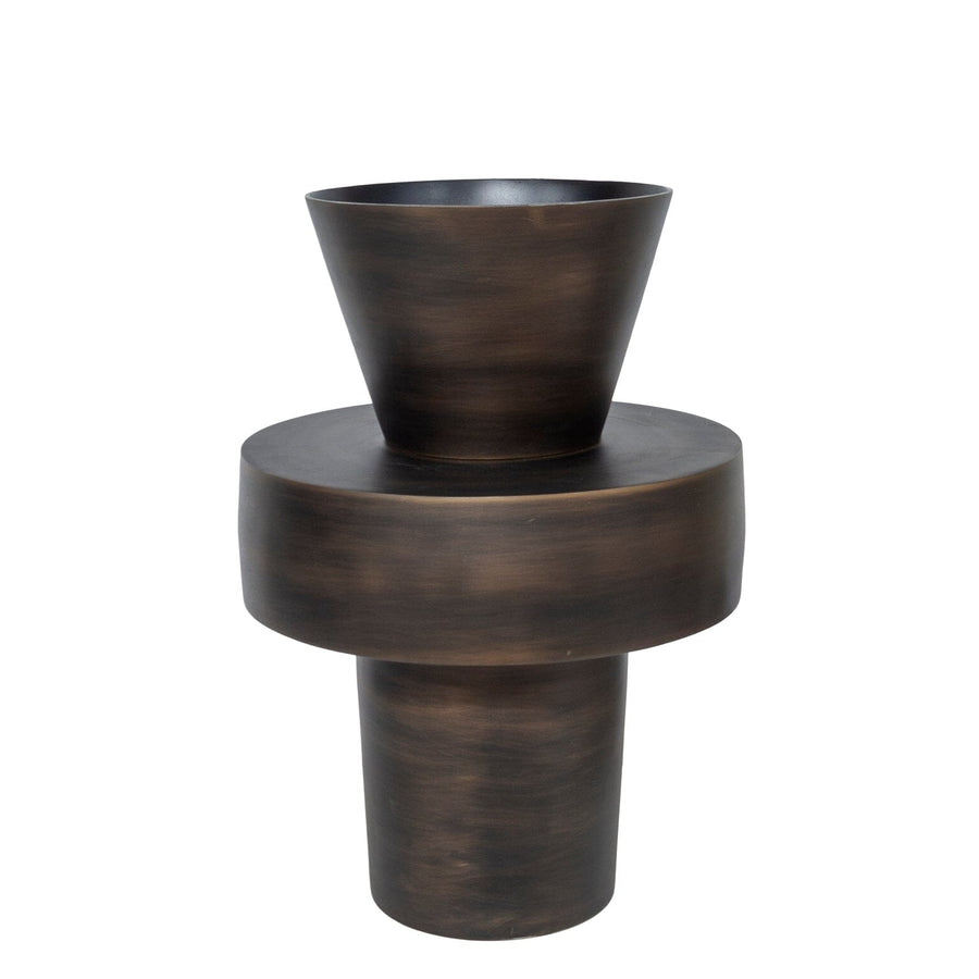 Dôme Deco Toba Vase L V2-A87/BR von instylior Tischdekorationen Dôme Deco